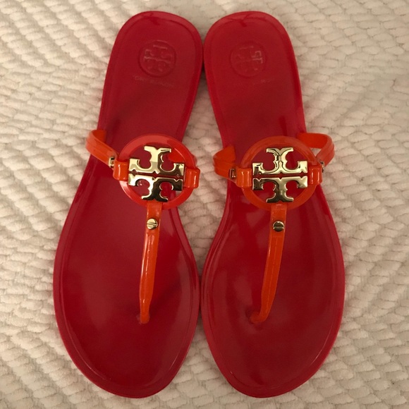 tory burch jelly flats